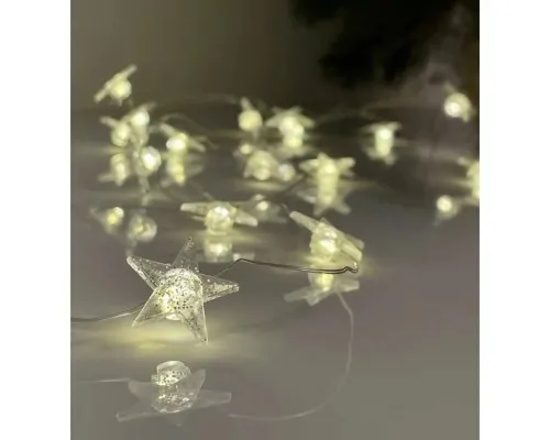Гірлянда Chomik Зірки 2.2 м 20 LED Теплий білий (5900779854185)