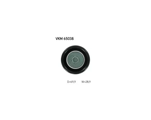 Ролик натягувача ременя SKF VKM 65038