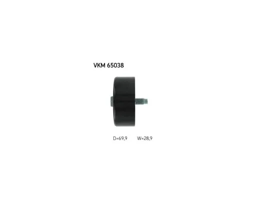 Ролик натягувача ременя SKF VKM 65038