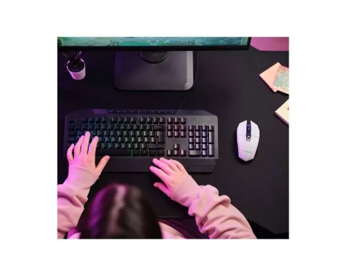 Мишка Trust GXT 110 Felox RGB Wireless White (25069)