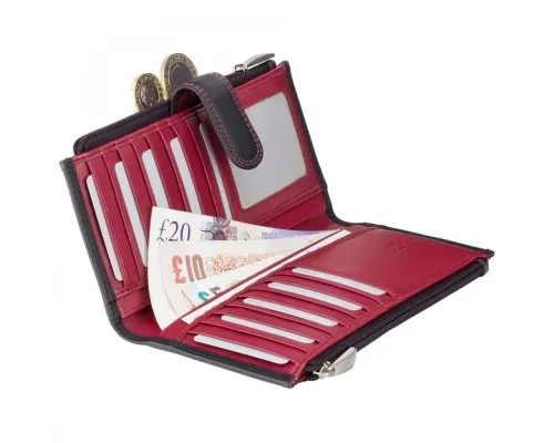 Гаманець Visconti CD23 Jade Black Red (CD23 BLK/RED)