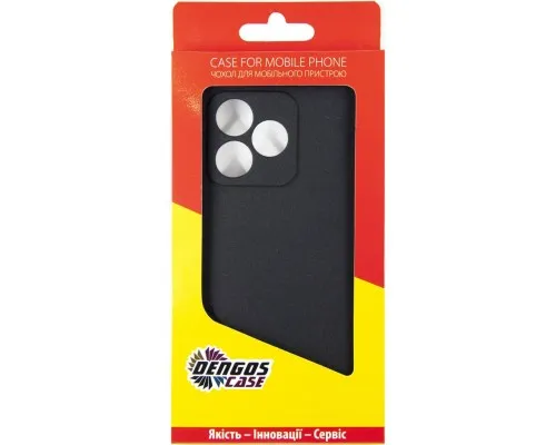 Чохол до мобільного телефона Dengos Carbon Realme C53 (black) (DG-TPU-CRBN-195)