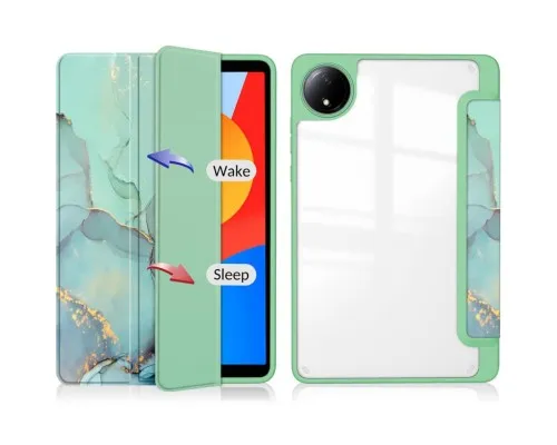 Чохол до планшета BeCover Soft Edge TPU Xiaomi Redmi Pad SE 8.7" Green Marble (712574)