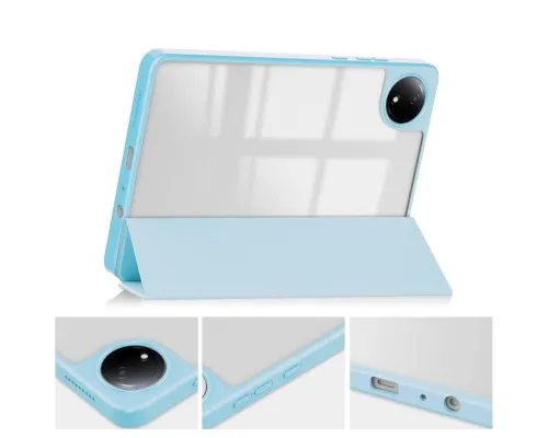 Чохол до планшета BeCover Soft Edge TPU Xiaomi Redmi Pad SE 8.7" Light Blue (712569)