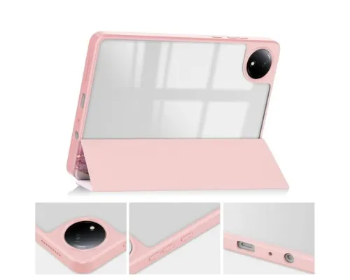 Чохол до планшета BeCover Soft Edge TPU Xiaomi Redmi Pad SE 8.7" Pink Marble (712576)