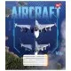 Зошит Yes Aircraft 60 аркушів клітинка (767137)