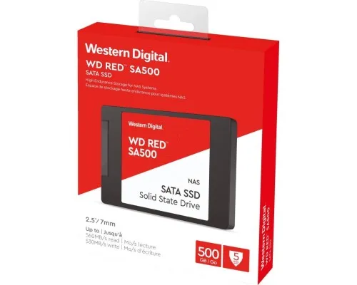 Накопичувач SSD 2.5" 500GB WD (WDS500G1R0A)