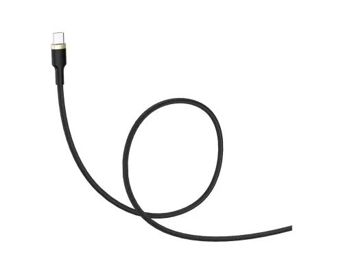 Дата кабель USB 2.0 AM to Type-C 0.3m PVC ColorWay (CW-CBUC059-BK)