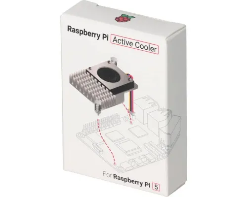 Радіатор охолодження Raspberry Pi with fan for Raspberry Pi 5 (SC1148/OFI118)