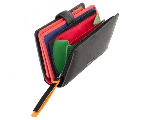 Гаманець Visconti LV4 Crush з RFID Black-Multi Love (LV4 BK MULTI)