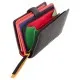 Гаманець Visconti LV4 Crush з RFID Black-Multi Love (LV4 BK MULTI)