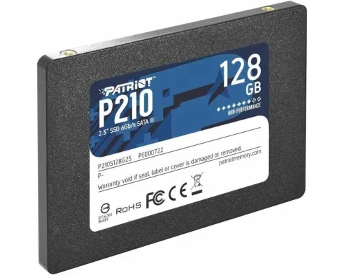 Накопичувач SSD 2.5" 128GB Patriot (P210S128G25)