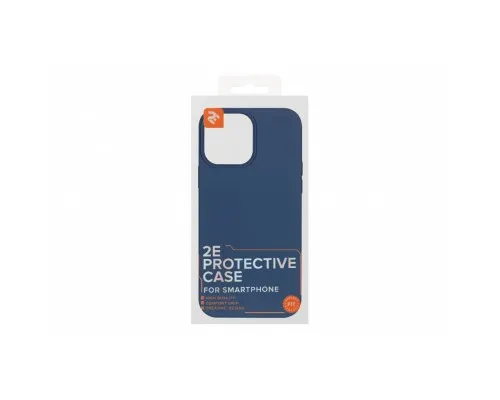 Чохол до мобільного телефона 2E Basic Apple iPhone 13 Pro Max, Liquid Silicone, Cobalt Blue (2E-IPH-13PRM-OCLS-CB)