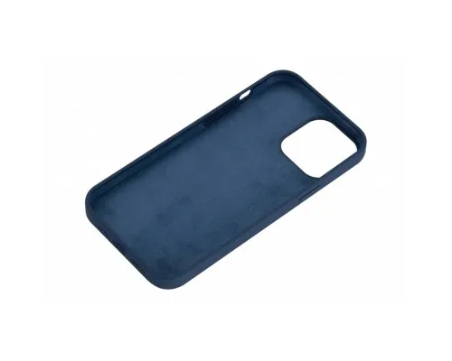 Чохол до мобільного телефона 2E Basic Apple iPhone 13 Pro Max, Liquid Silicone, Cobalt Blue (2E-IPH-13PRM-OCLS-CB)
