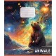 Зошит Yes Dreamer animals 60 аркушів клітинка (767139)