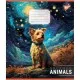 Зошит Yes Dreamer animals 60 аркушів клітинка (767139)