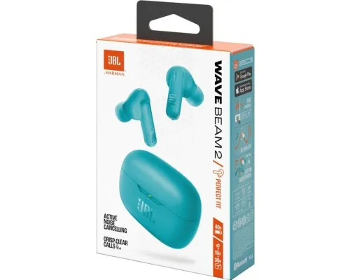 Навушники JBL Wave Beam 2 Blue (JBLWBEAM2BLU)