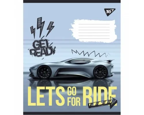 Зошит Yes А5 Lets go for ride 48 аркушів, лінія (766735)