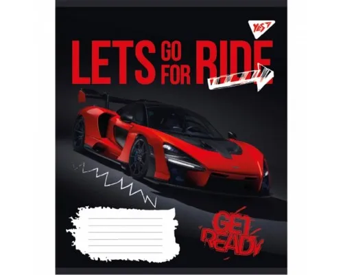 Зошит Yes А5 Lets go for ride 48 аркушів, лінія (766735)