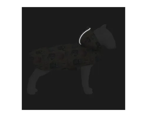 Дощовик для тварин WAUDOG Clothes Накидка з капюшоном Мохнаті монстри M (357-4050)