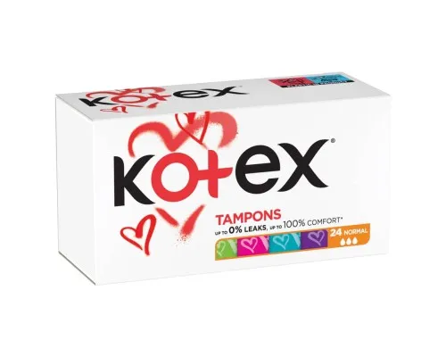 Тампони Kotex Normal 24 шт. (5029053534619)