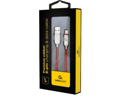 Дата кабель USB 2.0 AM to Lightning 1.0m Cablexpert (CC-USB2R-AMLM-1M-R)