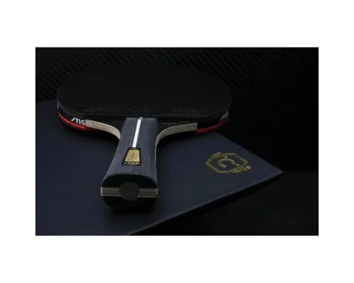 Ракетка для настільного тенісу Stiga Pro Carbon Plus 5 Star FL (1215-2820-01) (931105)