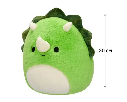 М'яка іграшка Squishmallows Тріцератопс Трістан 30 см (SQCR06764)