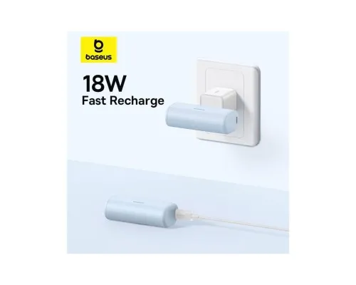 Батарея універсальна Baseus Compact 4900mAh 20W Lightning, Black (PPWC05I) (P10068304112-00)