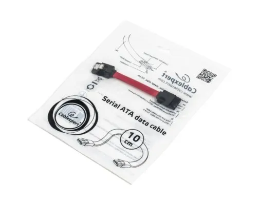 Кабель для передачі даних SATA III 0.1m Cablexpert (CC-SATAM-DATA-0.1M)
