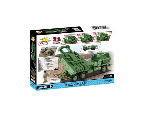 Конструктор Cobi РСЗВ Himars M142 (UA/PL/US), 604 деталі (COBI-2626)