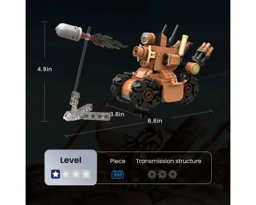 Конструктор Pantasy Metal Slug Металевий слимак серії SV-001TYPE-R (86232)