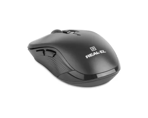 Мишка REAL-EL RM-331W Wireless Black (EL123200044)