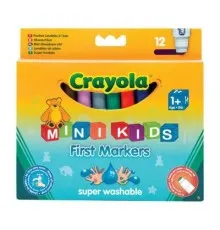 Набір для творчості Crayola 12 легко смываемых широких фломастеров (8325)