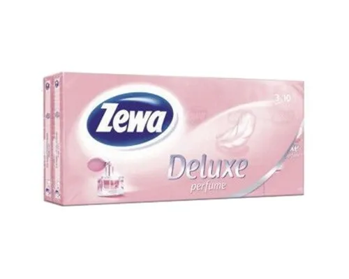 Серветки косметичні Zewa Deluxe perfume 3 шари 10 шт х 10 пачок (7322540061475)