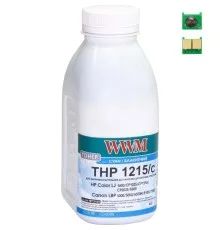 Тонер HP CLJ CP1215/CP1515/CM1312 40г Cyan +chip WWM (TC1215C)