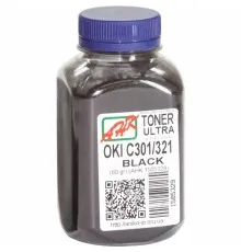 Тонер OKI C301/321, 60г Black AHK (1505329)
