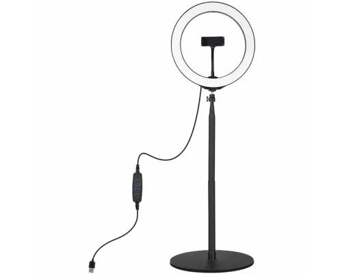 Набір блогера Puluz Ring USB LED lamp 10.2+ table mount 140cm (PKT3039)