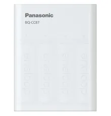 Зарядний пристрій для акумуляторів Panasonic USB in/out з функцією Power Bank (BQ-CC87USB)