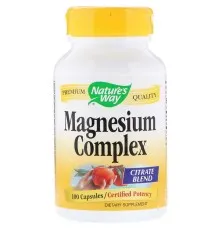 Минералы Nature's Way Магний Цитрат, Magnesium Complex, 100 капсул (NWY-41051)