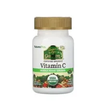 Витамин Natures Plus Витамин С органический, VITAMIN C, 500 мг, Nature's Plus, 60 (NAP-30733)