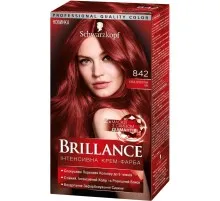 Фарба для волосся Brillance 842-Куба Спекотна ніч 142.5 мл (4015000509855)