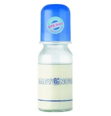 Пляшечка для годування Baby-Nova скляна 125 мл (3960310)