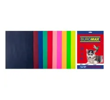 Папір Buromax А4, 80g, DARK+NEON, 10colors, 20sh (BM.2721020-99)