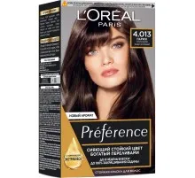 Фарба для волосся L'Oreal Paris Preference 4.013 - Париж глибокий каштановий (3600521916704)