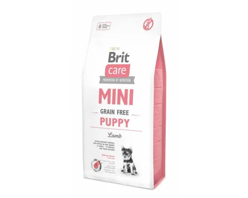 Сухий корм для собак Brit Care GF Mini Puppy Lamb 7 кг (8595602520152)