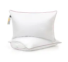 Подушка MirSon антиаллергенна DeLuxe Eco-Soft Hand Made №474 висока 50х70 (2200000624932)