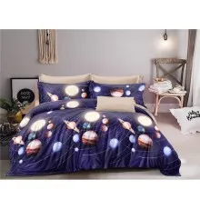 Постільна білизна MirSon Сатин 22-1282 Night Space King Size (2200003587043)