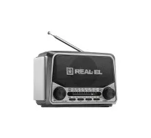 Портативний радіоприймач REAL-EL X-525 Grey