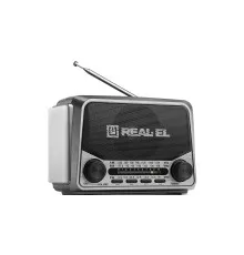 Портативный радиоприемник REAL-EL X-525 Grey